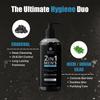 Skin Elements 2-in-1 Body & Intimate Wash for Men | Daily Refreshing Cleanser with Natural Goodness of charcoal & Neem extracts | Thicker Consistency | Long Lasting Freshness | pH Balanced Gentle Body Wash | 500 ml view 3