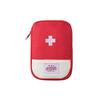 Buyzie Emergency Mini First Aid Kit Pouch | Polyester Medicine Storage Bag | Medical Empty Bag for Outdoor, Camping, Hiking, Travel (Red) view 1