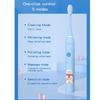Ausha Pink Rabbit Kids Electric Toothbrush with 3 Extra Heads with Soft DuPont Bristles, Rechargeable, Cartoon Design, Smart Timer, 5 Modes,Waterproof Tooth Brush for Children (Ages 312) view 3