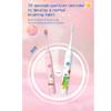Ausha Blue Bear Kids Electric Toothbrush with 3 Extra Heads with Soft DuPont Bristles, Rechargeable, Cartoon Design, Smart Timer, 5 Modes,Waterproof Tooth Brush for Children (Ages 312) view 4