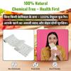 50 Meter Non-Sticky Butter Paper Roll,Food Grade Paper Wrap Roll, Chemical-Free, Natural Food Wrapping Paper, White with Green Print view 2