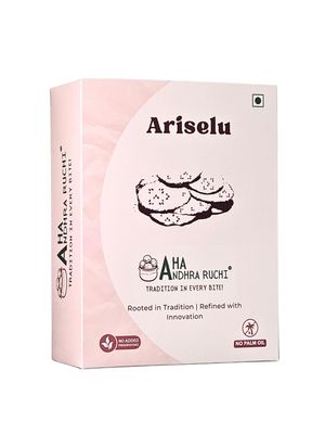 Aha Andhra Ruchi Ariselu, Traditional South Indian Sweet Snack, No Preservatives, No Palm oil
