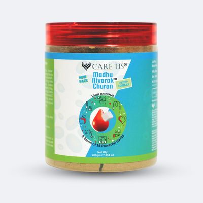 Care Us Madhu Nivarak Churan | Ayurvedic Herbal Blend for Blood Sugar Management | Natural Support for Metabolism, Digestion, and Energy 200 gm
