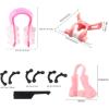 4PCS Nose Shaper, Nose Shaper for Men and Women, Nose Shaping Clip Set for Nose Straightening and Slimming, Nose Slimmer for Big Nose, Portable Nose Opener for Daily Use and Travel view 2