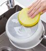 Hakily 2 in 1 Kitchen Sponge Double-Sided Multicolor Cleaning Sponge Pot Pan Dishwashing Sponge Reusable Household Cleaning Tools Dishwashing Brushes (3) view 3