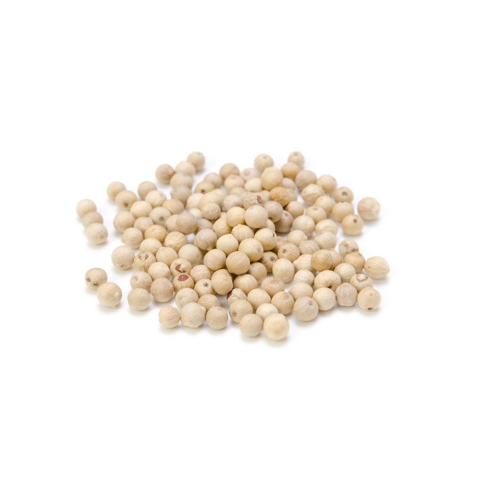 KATINA - White Pepper seeds Dakhni mirch | Dakhni mirch for eyes | Dakhni mirch 100gm (Pack of 50gm x 2) | Dakhni mirch white | Dakhni mirch whole | Dakhni mirch sabut | whole white pepper sabut | Safed Mirch | White Pepper