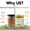 NiShru Almond Rabadi Elaichi | Premium Almond Snack | Rich Rabadi Flavour with Elaichi Twist | Healthy Crunch | Protein-Rich Gourmet Delight (125 Gram) view 3