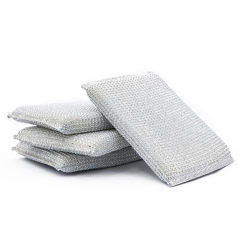 GONIPIMI 1 Pcs Kitchen Scrubbing Sponges - Heavy Duty Non-Scratch Scrubbing Cleaner Sponges in 1 Color - Multi-Surface Non-Metal Dish Scouring Scrubbers