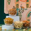 Agrisafe Diwali Gift Hamper | Diwali Dry fruit Box | Eye-catching peacock artwork Design With 4 partitioned sections | Festive Gifting | Corporate Gifts for Employees & Clients | Almonds, Cashews, Raisins & Pistachio (400gm Total) (Pistachio Combo) view 4