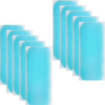 QIQVERT Pack of 10 Cooling Heating Reducer Soothe Headache Pain kids Discomfort & Pain Relief Fever Cooling Patch for Kids Fever Patch for Kids Cold Patches for Babies