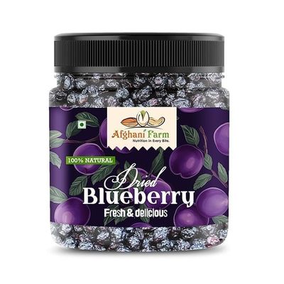 Afghani Farm Dried Blueberries | Naturally Sweet & Chewy | Rich in Antioxidants & Fiber | No Preservatives | Vegan & Gluten-Free | Healthy Snack (750g)