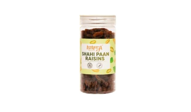 Avarya Shahi Paan Raisins | Exotic & Wholesome Fusion Snack | Aromatic & Sweet Treat | After-Meal Mukhwas