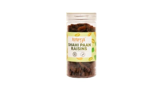 Avarya Shahi Paan Raisins | Exotic & Wholesome Fusion Snack | Aromatic & Sweet Treat | After-Meal Mukhwas