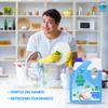 Confressa Dishwash Gel | 5 Litre Refill Can | Dishwash Liquid | Cuts Through Grease | Safe On Hands (1, Blue) view 4