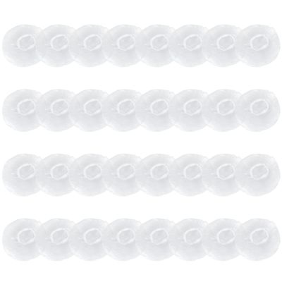 200 Pcs Clear Disposable Ear Protectors - Water-Resistant PE Ear Covers for Shower, Hair Dye & Spa, Universal Fit, Elastic Band Design, Lightweight and Durable