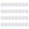 200 Pcs Clear Disposable Ear Protectors - Water-Resistant PE Ear Covers for Shower, Hair Dye & Spa, Universal Fit, Elastic Band Design, Lightweight and Durable view 1