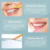 Sendria 10 Pcs L-Shaped Interdental Brushes | Portable Dental Picks for Deep Cleaning Between Teeth | Angled Soft Bristles for Plaque Removal | Reusable Oral Care Tool with Caps (10) view 3