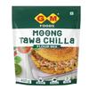 GM Foods Moong Tawa Chilla Flour 400 Gram | Nutritious & High Protein Instant Breakfast | Multi Dal & Multigrain Chilla Powder | Ready in 3 Easy Steps | Fibre Rich Meal for Kids & Adults view 1