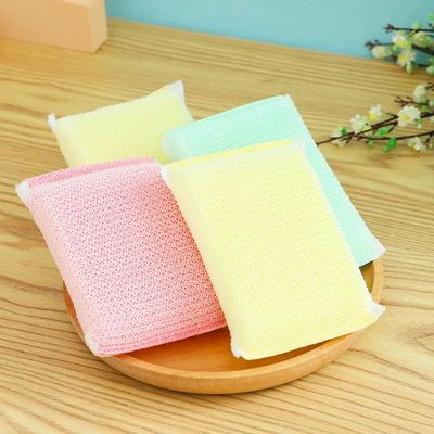 Homecure Soft Scrub Sponges for Dishwashing | Dual Layer Foam & Scrubber Pad for Utensils, Non-Stick Cookware & Kitchen Cleaning | | Strong, Long Lasting & Odor Resistant Sponge | (3, Ultra Power)