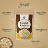 INDIAN FLAVOR CO. Gond katira and Sabja seeds Combo | Gond katira 300g and Sabja seeds 200g | Tragacanth Gum Crystals & Tukhmaria | Badam Pisin & Basil Seeds | Body Cooling Properties view 2