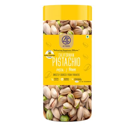 41 Foods Premium Pistachios | Salted Pista | 400g