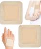 2PCS 10 * 10CM Bed Sore Patch, Bed Sore Dressing, Medical bedsore patch,10x10cm Silicone Gel Foam Dressing for Rehabilitation Care, Effective Bed Sore Dressing for Long-Term Bedridden Patients view 1