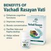 Elzac Vachadi Rasayan Vati - Ayurvedic Herbal Tablets for Digestive Health, Immunity & Detox - Natural Ingredients for Enhanced Metabolism and Wellness - 30 Tablets Pack view 2