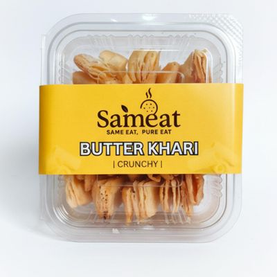 Butter Khari  Crispy Spicy Puff Snack | No Colour & No Preservative | 100g