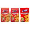 Croco Crackers Biscuits Salted & Pizza Flavoured Combo 100G Each, Pack of 2 and Croco Crackers Sare Salt 100G | Bagel Chips| Pretzels | (Cracker Sare Salt 100G) Combo Pack view 1