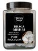 Kitchen Jungle Unrefined Mishri Crystal 800GM (Dhaga Mishri) Jar Pack rock sugar Only filtered view 1