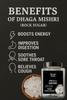 Kitchen Jungle Unrefined Mishri Crystal 800GM (Dhaga Mishri) Jar Pack rock sugar Only filtered view 3
