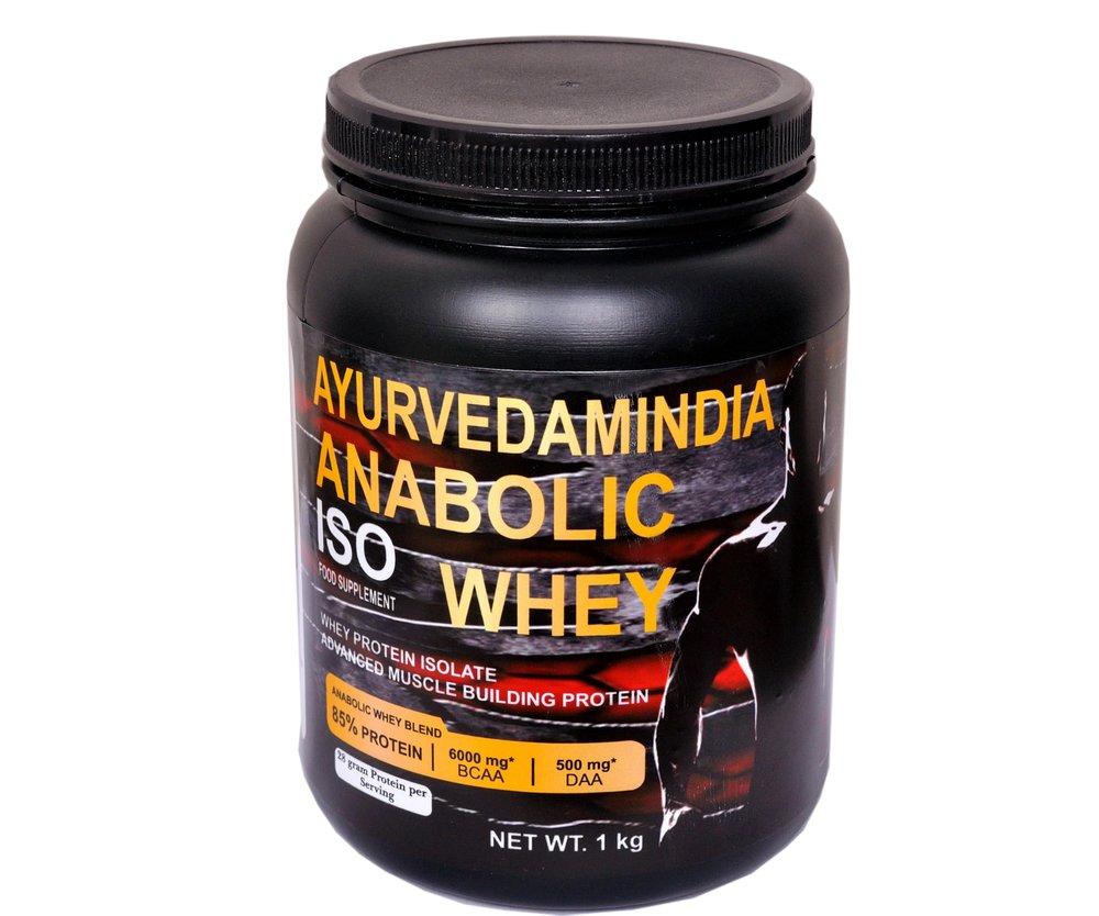 Ayurvedamindia Whey Protein 1kg | 85% Quality Protein Powder for Muscle Recovery, Strength & Performance | Ideal for Fitness, Gym, Post-Workout Supplement (1 Kg)