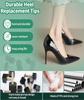 17Piece Heel Cap, Heel Cap Stilettos Replacement Kit with Pry Bar, Durable Heel Shoes Accessories for Comfort and Safety, Stiletto Heels for Women view 4