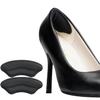 Peeruka Combo Self-Adhesive Heel Grips Liner Shoe Tightener Inserts for Loose Shoes, Shoes Bite Protector Heels Pads Snugs for Shoe Insoles, Heel Pad for HeelPain Men Women (Heel Liner - 1 Pair Black, Free) view 1