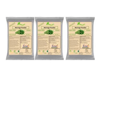 Activeland Moringa Powder  50g Pack, Organic, Nutrient-Rich Superfood for Energy, Detox, Immunity & Overall Wellness (Pack Of 3)