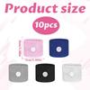 10 Pcs Travel Sickness Bands, 1.18 * 1.97in Cruise Essentials, Anti Sickness Wristbands Easy to Use Motion Sickness Patch Vomiting Band, Suitable for Everyone'S Motion Sickness Patch view 2