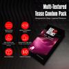 Basic Instinct Ultra Thin Condoms Multi Texture Bubble Gum Flavour 10Pcs, Multi Texture Strawberry Flavour 10 Pcs Multi Texture Bourbon Chocolate Flavour 10Pcs (Pack of 3) view 2