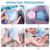 2 Pcs Washing Machine Floating Lint Mesh Bags And Reusable Laundry Dryer Balls Set - Hair Catcher, Lint Trap, And Eco-Friendly Dryer Balls Anti Vibration Pads (10Ball+2Bag) - Multicolor view 3