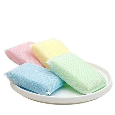 Heavy Duty Non-Scratch Kitchen Scrub Pad Sponge | Durable Long Lasting & Odor Resistant | Dishwashing Scrubber Sponge Pad for Utensils, Non-Stick Cookware & Kitchen Cleaning | (12, Ultra-Power Pad)