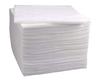 Disposable Facial Tissues, Non-Woven Fabric, 12 x 12 Inches, Pack of 100, White view 1