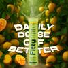 Fitty Apple Cider Vinegar Fizz 600mg | Mango Flavour | With Vitamin B6 & Stevia | Zero Sugar | Pack of 1 view 4