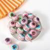 Halloween Spooky Eye Ball Candy | Halloween Mix Shaped Gummy Balls | Fruit Mix Gummies (Big Size) - 15 Count view 3