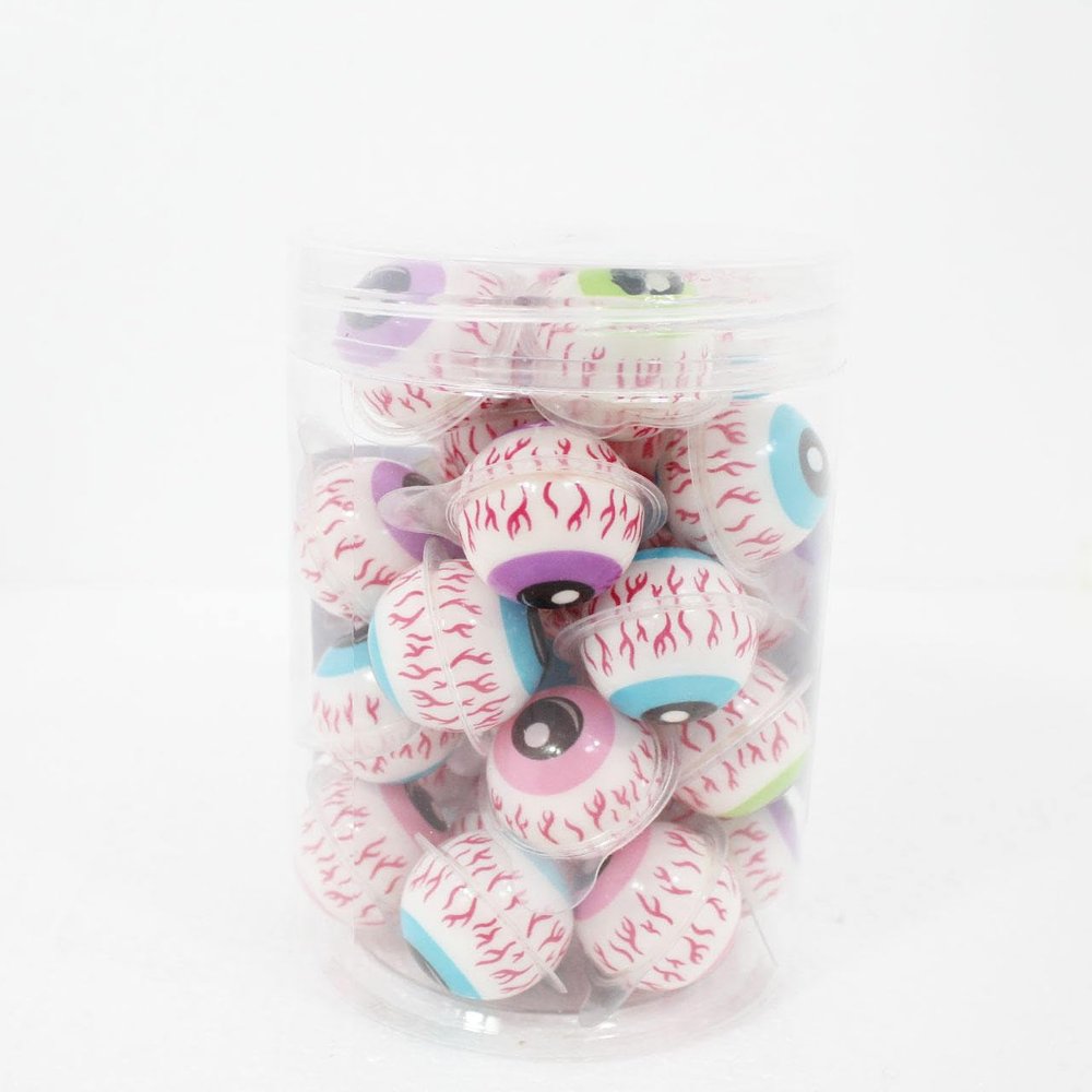 Hungry Beast - Eyeball Candies | Spooky Gummy Eyeballs for Halloween | Creepy Edible Eye Candy | Perfect for Trick or Treat, Halloween Parties, and Treat Bags | Fun Novelty Sweets for Kids & Adults - (50 Count)