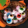 Hungry Beast - Premuim Eye Gummy Ball with Strawberry Jelly Filling | Eyeball Mixed Fruits Flavour | Center Filled Gummy | Spooky Halloween Jelly Balls - (30 Count) view 3