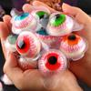 Hungry Beast - Premuim Eye Gummy Ball with Strawberry Jelly Filling | Eyeball Mixed Fruits Flavour | Center Filled Gummy | Spooky Halloween Jelly Balls - (15 Count) view 3