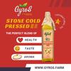 Gyros Organic Farms Cold Pressed Groundnut Oil 500 ml | 100% Pure and Natural and Healthy Choice for Daily Cooking | Chemical Free | Organic - 500ml Glass Bottle view 4