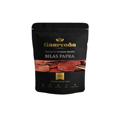 GAURVEDA Bilas Papra | Traditional Indian Snack | Authentic Taste | Crunchy & Delicious | Perfect for Tea Time | Family Pack | 100 Grams