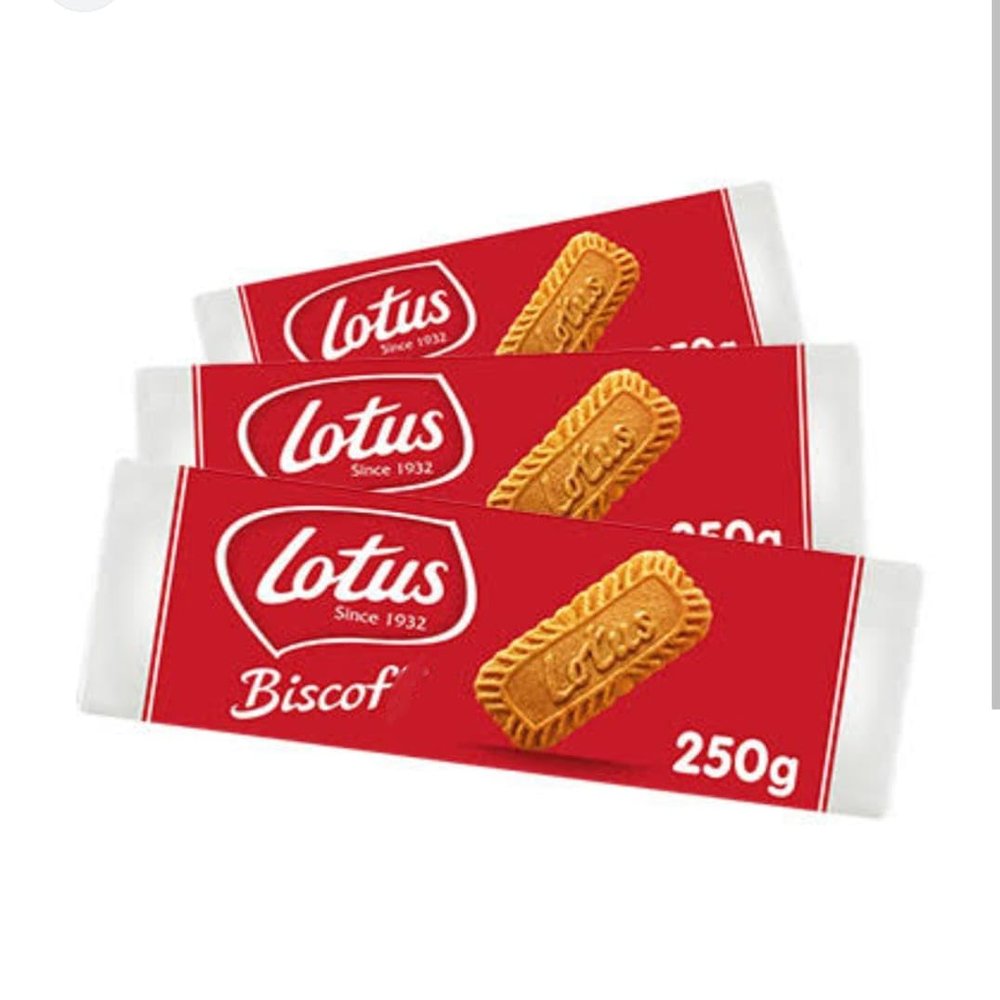 Bara Singha Lotus Biss-cof Original Caramelised Biscuits, 250g, Pack of 3