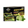 32GI Sports Chews - Energy Sustaining Jelly Bar- 50gm (4 blocks per pack)- Pack of 3 (Pack of 3, Lime) view 3