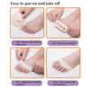 AHKIS Forefoot Pad for Pain Relief | Hallux Valgus Foot | Bunion Sleeve Foot Pad | Metatarsal Pad | Ball of Foot Cushion for High Heels | Morton's Neuroma | Foot Support for Pain Relief (1 Pair) view 4